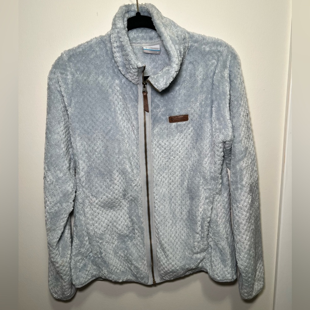 Women's Light Blue Fleece Jacket